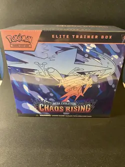 Pokemon Chaos Rising ETB & Booster Box New Factory Sealed Elite Trainer Box - Image 2