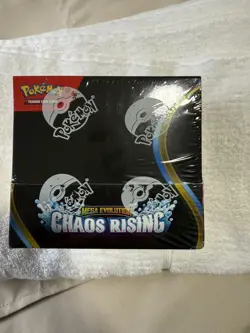 Pokemon Chaos Rising Booster Box New Sealed - Image 1
