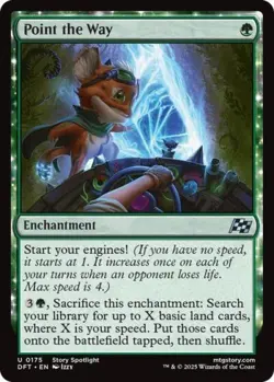 Point the Way - Near Mint MTG Aetherdrift - Image 1