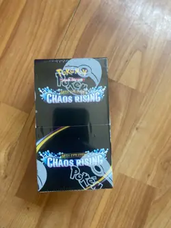 Pokemon TCG Chaos Rising Half Booster Box (18 Packs) - New and Sealed - Image 1