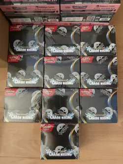Pokemon TCG Chaos Rising Booster Box | BRAND NEW & SEALED | Multiple Available - Image 1
