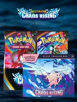 Pokemon CHAOS RISING Booster Box & Elite Trainer Box Brand New Sealed - Image 2
