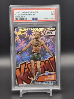 2023 Panini Chronicles UFC #10 Conor McGregor Kaboom! PSA 7 NM SSP - Image 1