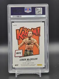 2023 Panini Chronicles UFC #10 Conor McGregor Kaboom! PSA 7 NM SSP - Image 2
