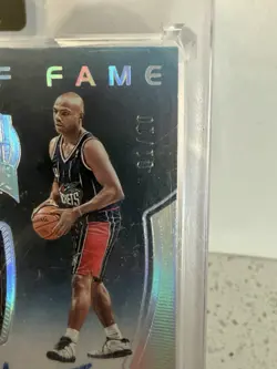 Charles Barkley 2021-22 Panini Eminence Hall of Fame Auto Patch #1/10 Rockets - Image 2