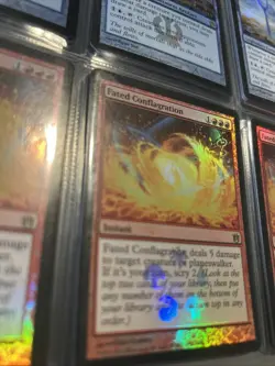 1X MTG Magic the Gathering Fated Conflagration FOIL Buy-A-Box Promo NM - Image 1
