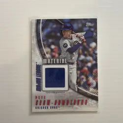 2025 Topps Series 1 - Major League Material Pete Crow-Armstrong #MLM-PC (MEM) - Image 1