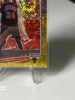 Lauri Markkanen 2020-21 Optic Gold Disco Fast Break /10 Bulls Jazz NBA - Image 5