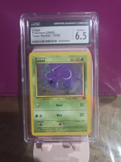 Zubat 70/82 - 2000 Pokemon Team Rocket - CGC 6.5 - Image 1
