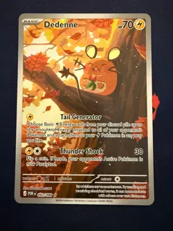 DEDENNE 093/088 HOLO ILLUSTRATION RARE PERFECT ORDER POKEMON - Image 1