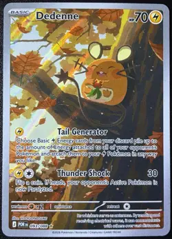 2026 Pokemon TCG Perfect Order Dedenne Illustration Rare Holo 093/088 - Image 1