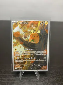 Dedenne 093/088 Illustration Rare Pokemon Card NM Perfect Order - Image 1