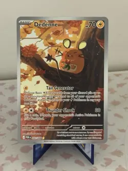 Pokemon TCG Dedenne 093/088 Illustration Rare Perfect Order - Image 1