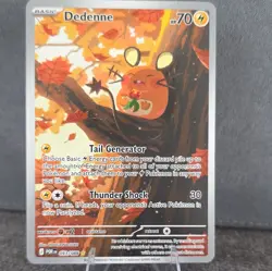Pokemon Dedenne 093/088 Perfect Order Illustration Rare Full Art Holo - Image 1