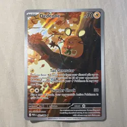 Dedenne 093/088 2026 Pokemon Perfect Order Illustration Rare IR Holo - Image 1