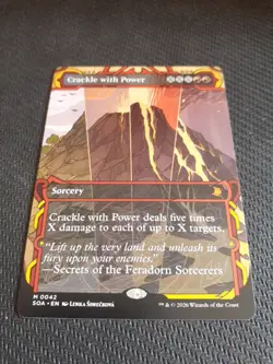 Crackle with Power Myst. Archive | MTG | SOS | Near Mint | English EN - Image 1