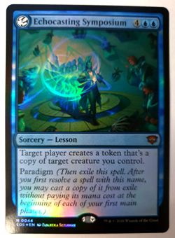 Echocasting Symposium - FOIL Mythic - MTG Secrets of Strixhaven - 0044 NM - Image 1