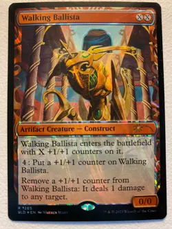 MTG 1x HALO FOIL Walking Ballista # 1265 Secret Lair Drop Magic Gathering x1 NM - Image 1