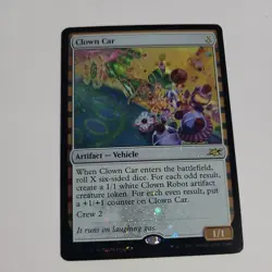 Clown Car GALAXY FOIL Unfinity MTG NM - Image 1