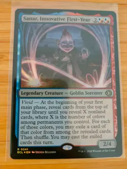 MTG Sanar, Innovative First-Year (FOIL) 0241 Lorwyn Eclipsed M/NM Free UK P&P - Image 1