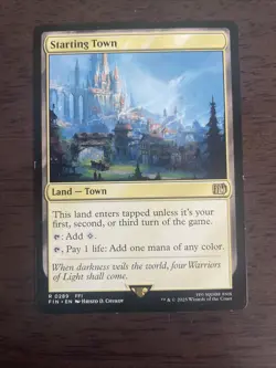 Starting Town Final Fantasy Regular mtg - Image 1