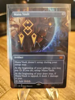 MTG Double Masters Mana Vault (Borderless) #394 NM - Image 1