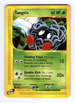 Tangela Aquapolis #112 (2003) Common LP Pokemon - Image 1