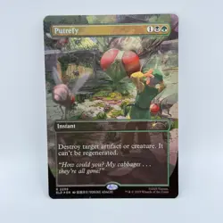MTG Putrefy Secret Lair 2299 Avatar The Last Airbender Cabbage Man Foil Card - Image 3