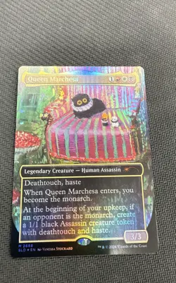 Queen Marchesa (2688) Secret Lair Drop Foil MTG Purr Majesty - Image 1