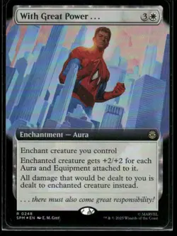 With Great Power... (Extended Art) Marvel's Spider-Man Foil - Image 1