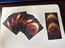 MTG Unfinity 66x orbital off planet basic lands (13+ of each) some foils - new - Image 4