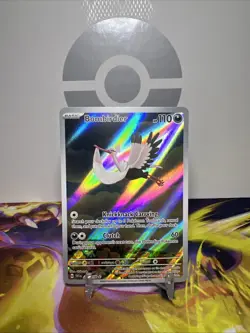 Pokemon TCG Bombirdier Scarlet & Violet Illustration Rare 219/198 Near Mint - Image 1