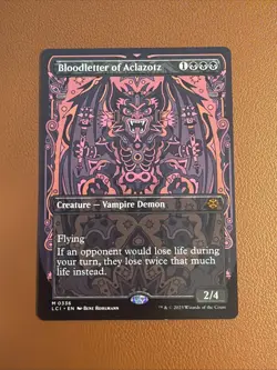 MTG Bloodletter of Aclazotz (Borderless) Non-Foil #0336 - Image 1