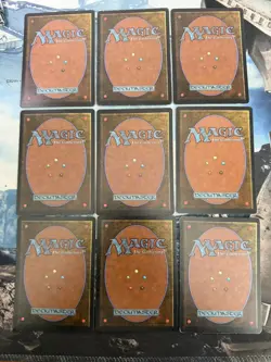 MTG Magic the Gathering Lot 9X Unlimited Forest - Image 2