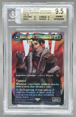 Emet-Selch Unsundered Hades Eld 2025 MTG Final Fantasy #0539 Surge Foil BGS 9.5 - Image 1