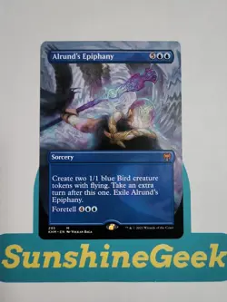 Alrund's Epiphany (Borderless) Kaldheim Regular - Image 1