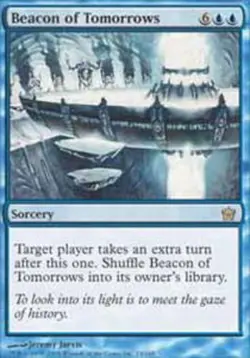 MTG Beacon of Tomorrows, Fifth Dawn, Heavily Played, English - Image 1