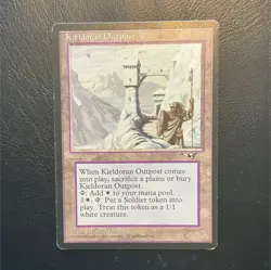 Wizards of the Coast Kjeldoran Outpost Rare Land Alliances #184 - Image 1
