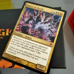 MTG Prince of Thralls Shards of Alara 182/249 Regular Mythic - Image 1