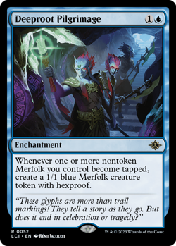 Deeproot Pilgrimage #52 (HP) Lost Caverns of Ixalan LCI Magic MTG - Image 1