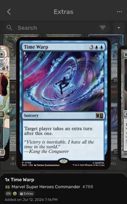 Time Warp Commander: Marvel Super Heroes Regular - Image 1