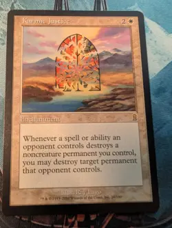 Karmic Justice 26 Rare Odyssey Magic: The Gathering Lightly Played - Image 1