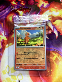 Charmander 004/165 EB GAMES Stamped Promo Sealed S&V 151 Pokemon - Image 1