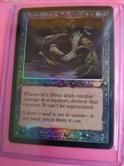 MTG Magic The Gathering Toxin Sliver #84 Legions (LGN) English Foil 1x NM - Image 2