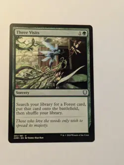 Three Visits - Commander Masters - MTG Magic The Gathering - Image 1