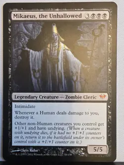 Mikaeus, the Unhallowed Dark Ascension Regular MTG NM - Image 1