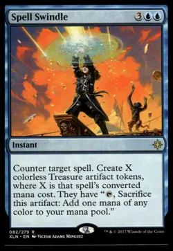 MTG Ixalan #82 Spell Swindle - Lightly played - Image 1
