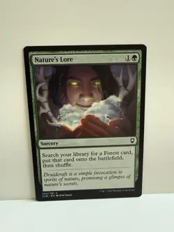 Nature's Lore 244 CL: Battle for Baldur's Gate MTG NM - Image 1