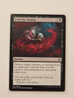 Feed the Swarm - 102 - Zendikar Rising - LP - Sorcery - C - Image 1