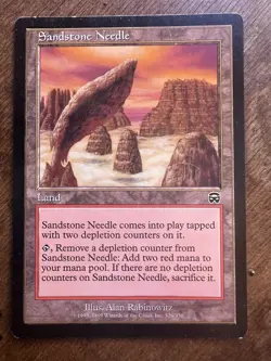 Sandstone Needle ~ Mercadian Masques [ Excellent ] [ Magic MTG ] - Image 1